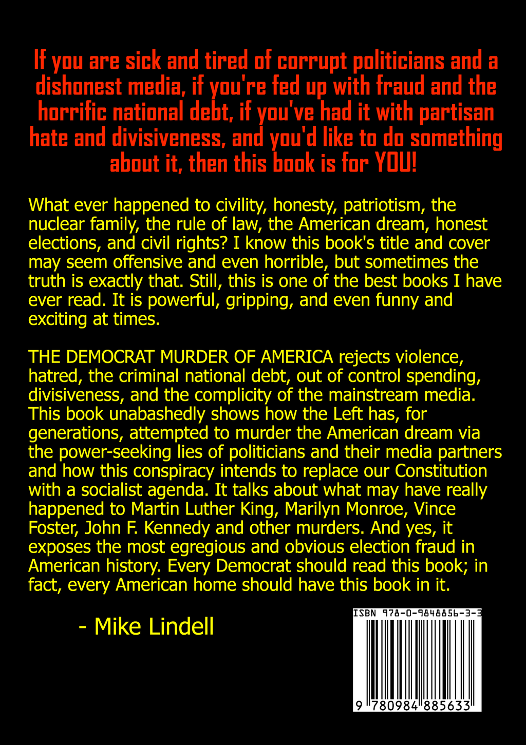 The Democrat Murder Of America
